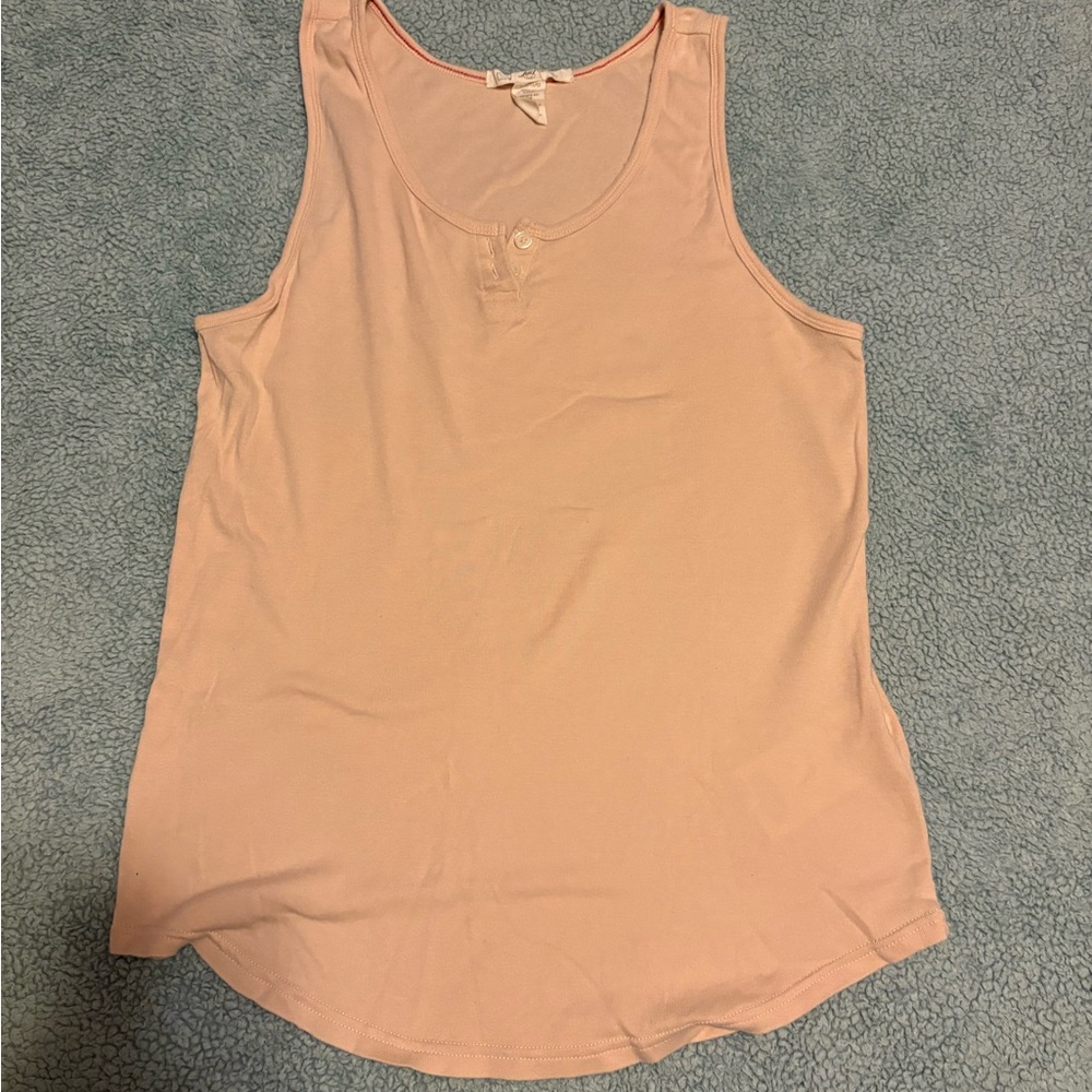 Levi's 100% cotton Women's Soft Peach Tank Top